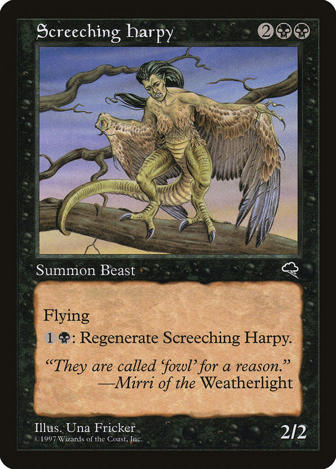 Screeching Harpy [Tempest] | Game Master's Emporium (The New GME)