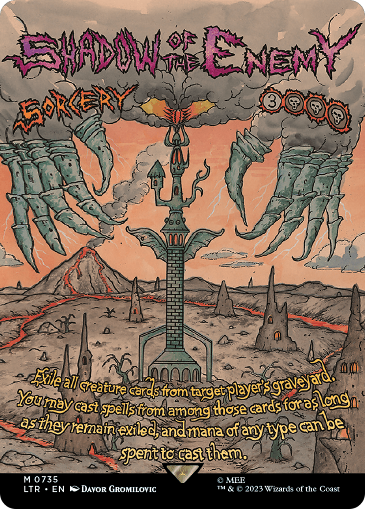 Shadow of the Enemy (Borderless Poster) [The Lord of the Rings: Tales of Middle-Earth] | Game Master's Emporium (The New GME)
