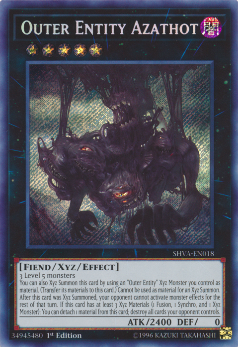 Outer Entity Azathot [SHVA-EN018] Secret Rare | Game Master's Emporium (The New GME)