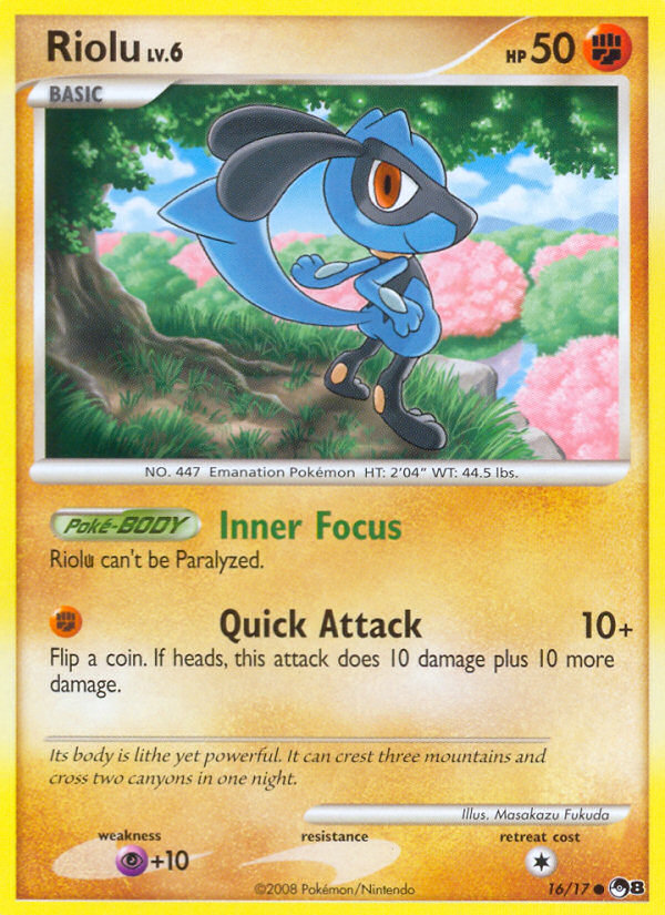 Riolu (16/17) [POP Series 8] | Game Master's Emporium (The New GME)