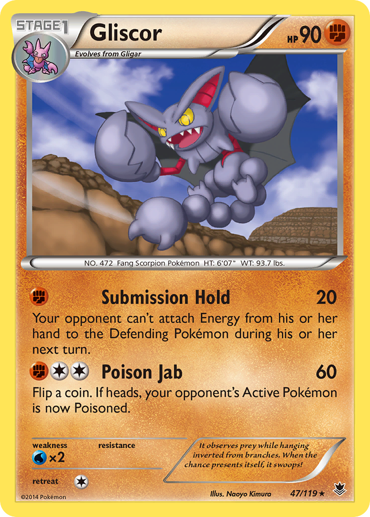 Gliscor (47/119) [XY: Phantom Forces] | Game Master's Emporium (The New GME)