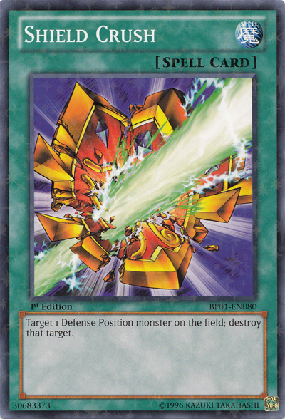 Shield Crush [BP01-EN080] Starfoil Rare | Game Master's Emporium (The New GME)
