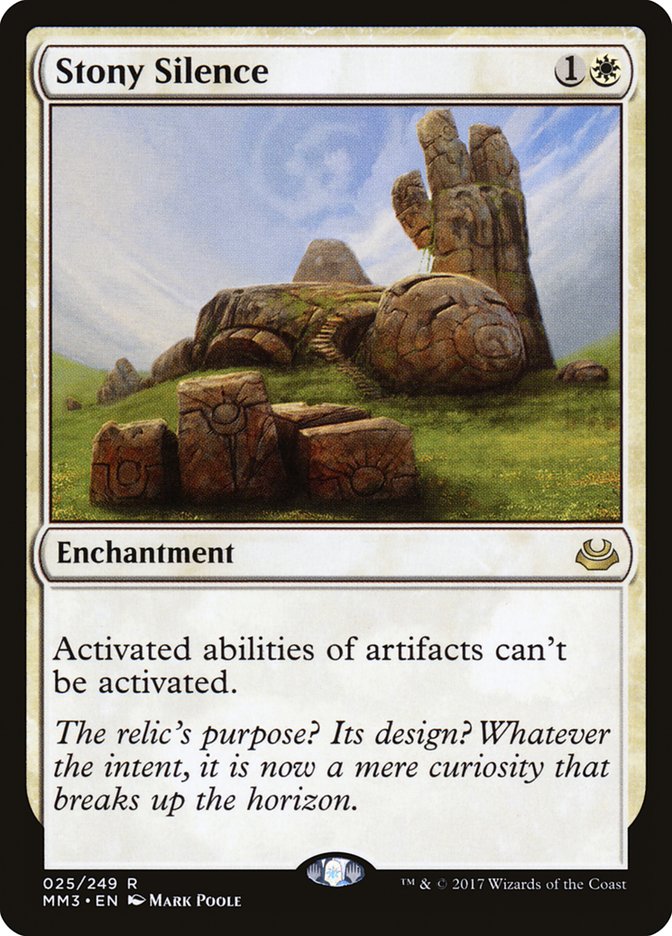Stony Silence [Modern Masters 2017] | Game Master's Emporium (The New GME)
