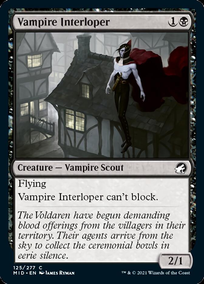 Vampire Interloper [Innistrad: Midnight Hunt] | Game Master's Emporium (The New GME)