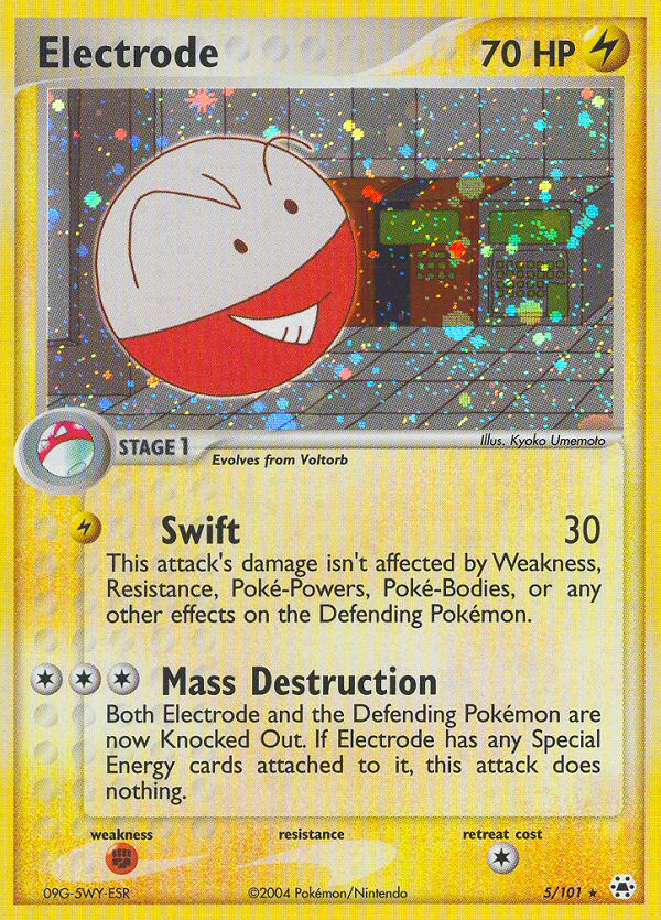 Electrode (5/101) [EX: Hidden Legends] | Game Master's Emporium (The New GME)