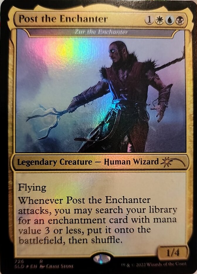 Zur the Enchanter - Post the Enchanter [Secret Lair Drop Promos] | Game Master's Emporium (The New GME)