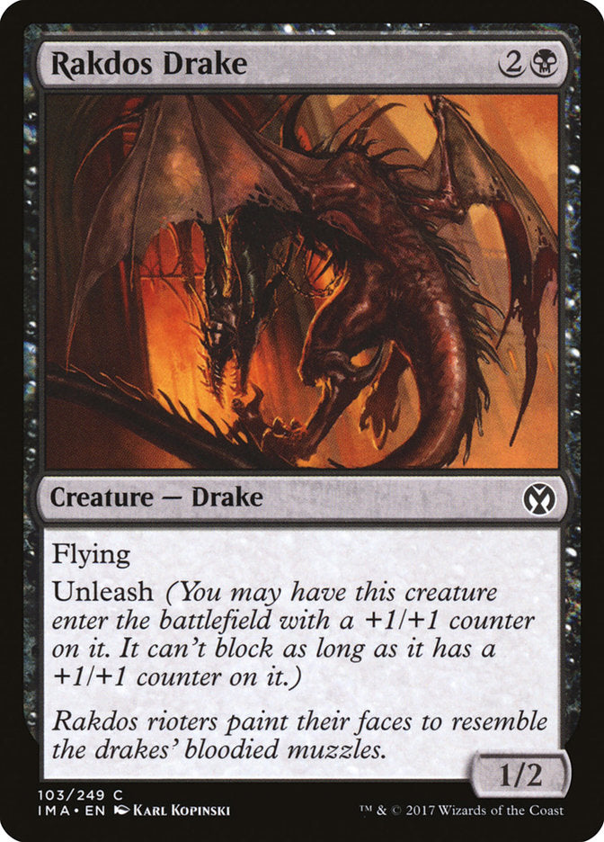 Rakdos Drake [Iconic Masters] | Game Master's Emporium (The New GME)