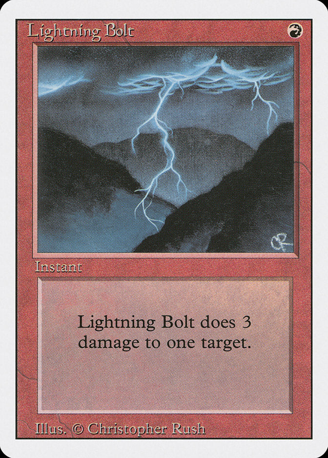 Lightning Bolt [Revised Edition] | Game Master's Emporium (The New GME)