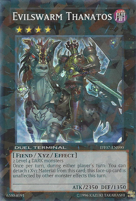 Evilswarm Thanatos [DT07-EN090] Super Rare | Game Master's Emporium (The New GME)