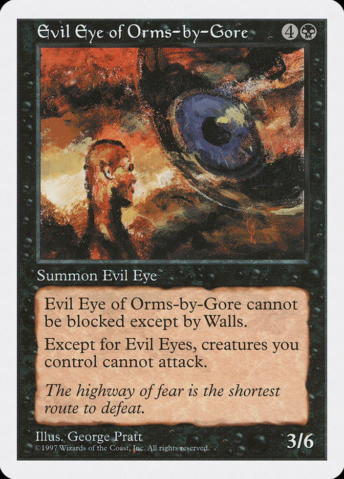 Evil Eye of Orms-by-Gore [Fifth Edition] | Game Master's Emporium (The New GME)