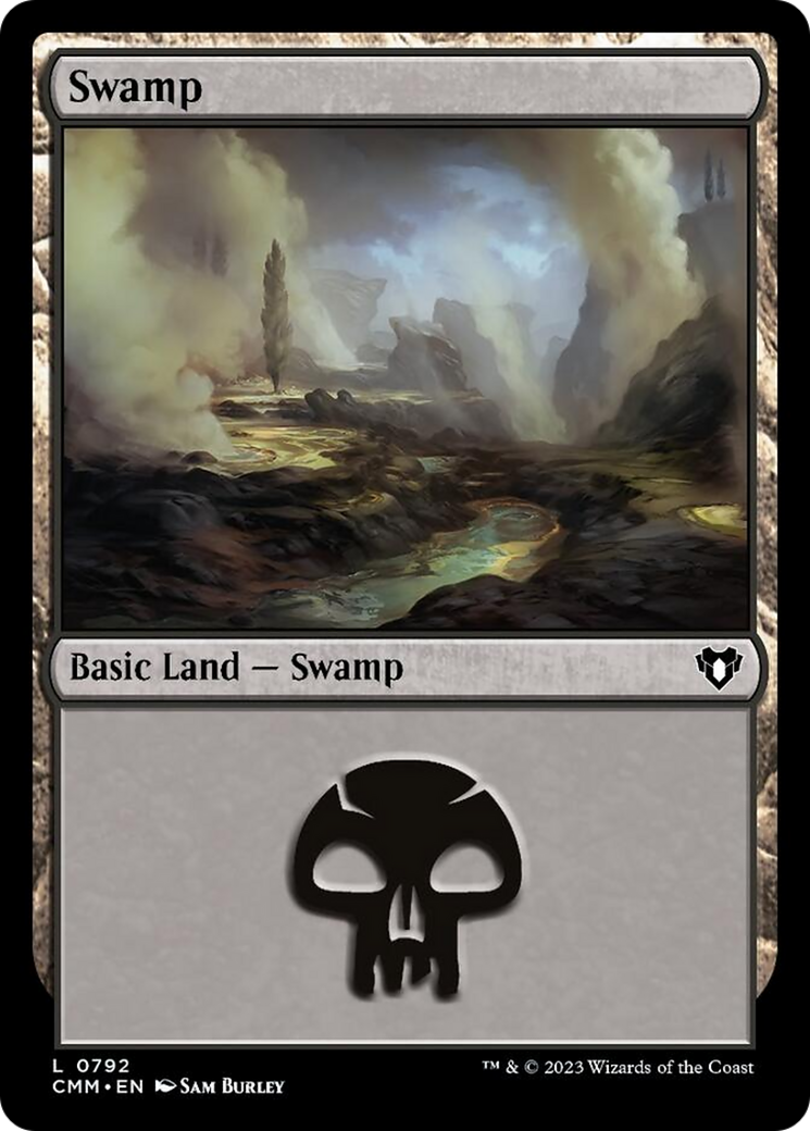 Swamp (792) [Commander Masters] | Game Master's Emporium (The New GME)