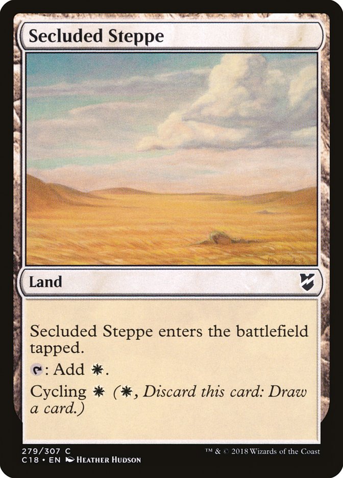 Secluded Steppe [Commander 2018] | Game Master's Emporium (The New GME)