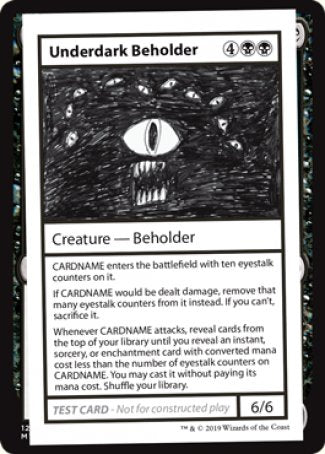 Underdark Beholder (2021 Edition) [Mystery Booster Playtest Cards] | Game Master's Emporium (The New GME)