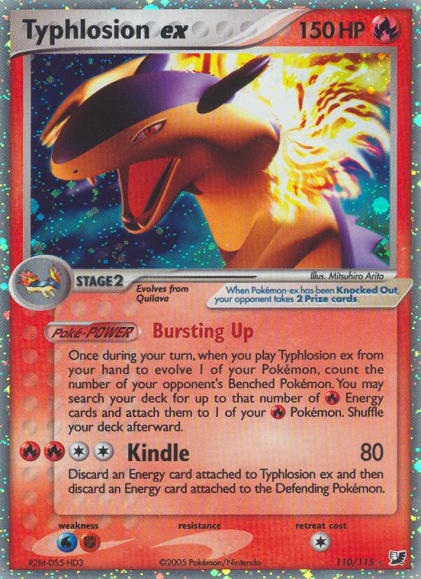 Typhlosion ex (110/115) [EX: Unseen Forces] | Game Master's Emporium (The New GME)