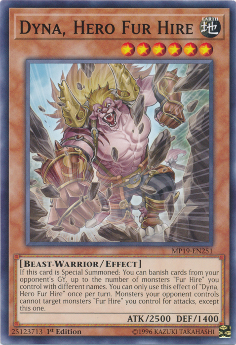 Dyna, Hero Fur Hire [MP19-EN251] Common | Game Master's Emporium (The New GME)