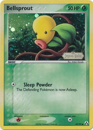 Bellsprout (49/92) (Stamped) [EX: Legend Maker] | Game Master's Emporium (The New GME)