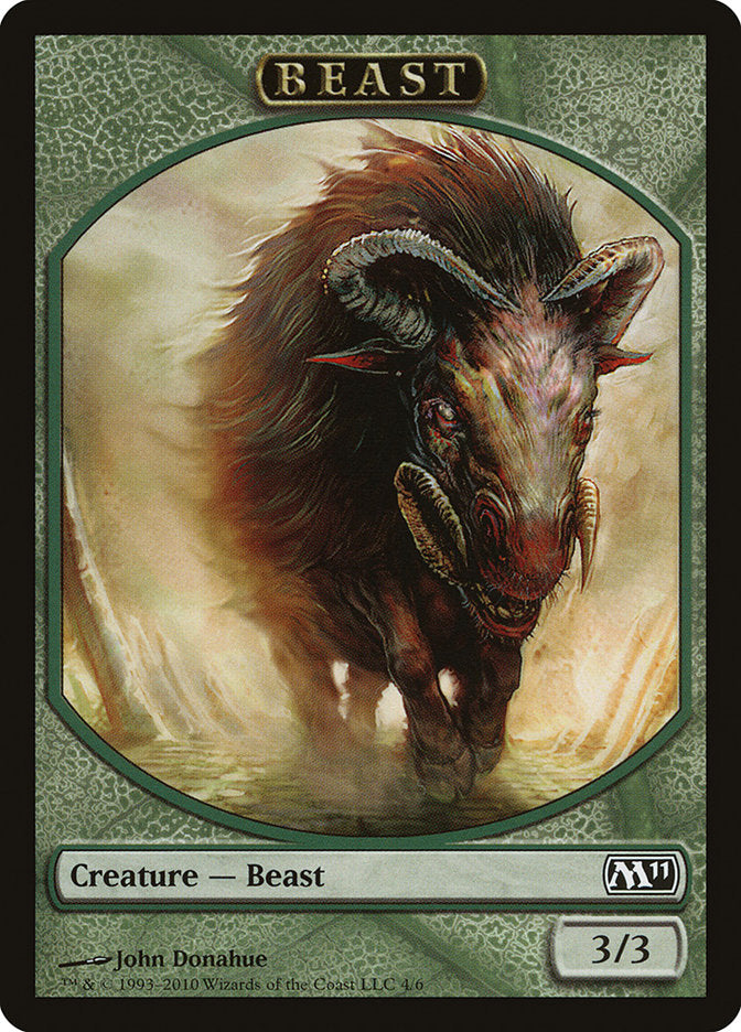 Beast Token [Magic 2011 Tokens] | Game Master's Emporium (The New GME)