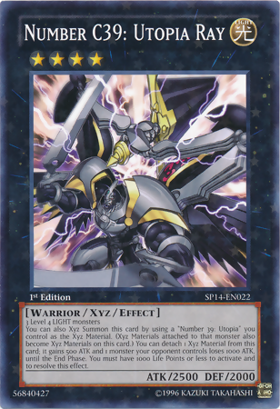 Number C39: Utopia Ray [SP14-EN022] Starfoil Rare | Game Master's Emporium (The New GME)