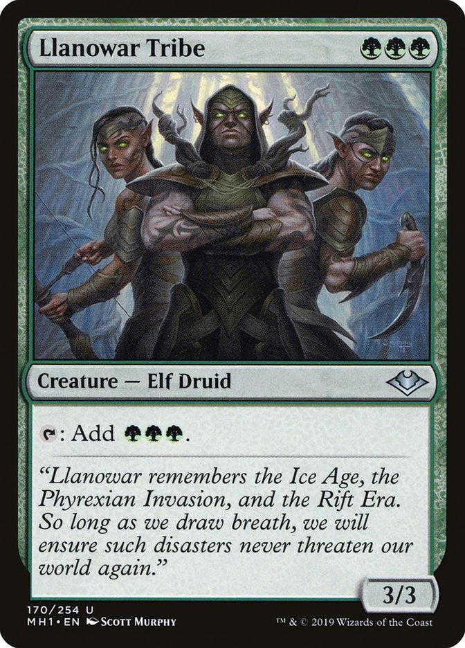 Llanowar Tribe [Modern Horizons] | Game Master's Emporium (The New GME)