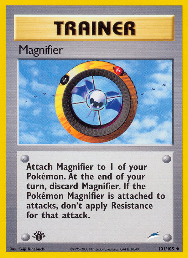 Magnifier (101/105) [Neo Destiny 1st Edition] | Game Master's Emporium (The New GME)