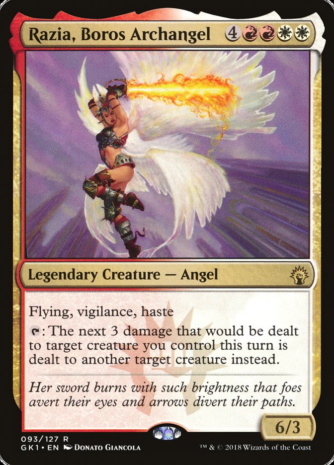 Razia, Boros Archangel [Guilds of Ravnica Guild Kit] | Game Master's Emporium (The New GME)