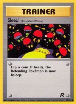 Sleep! (79/82) [Team Rocket Unlimited] | Game Master's Emporium (The New GME)