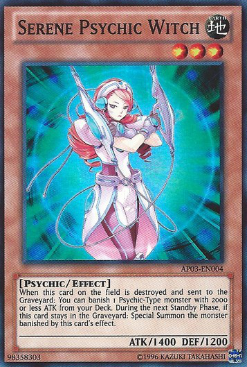 Serene Psychic Witch [AP03-EN004] Super Rare | Game Master's Emporium (The New GME)