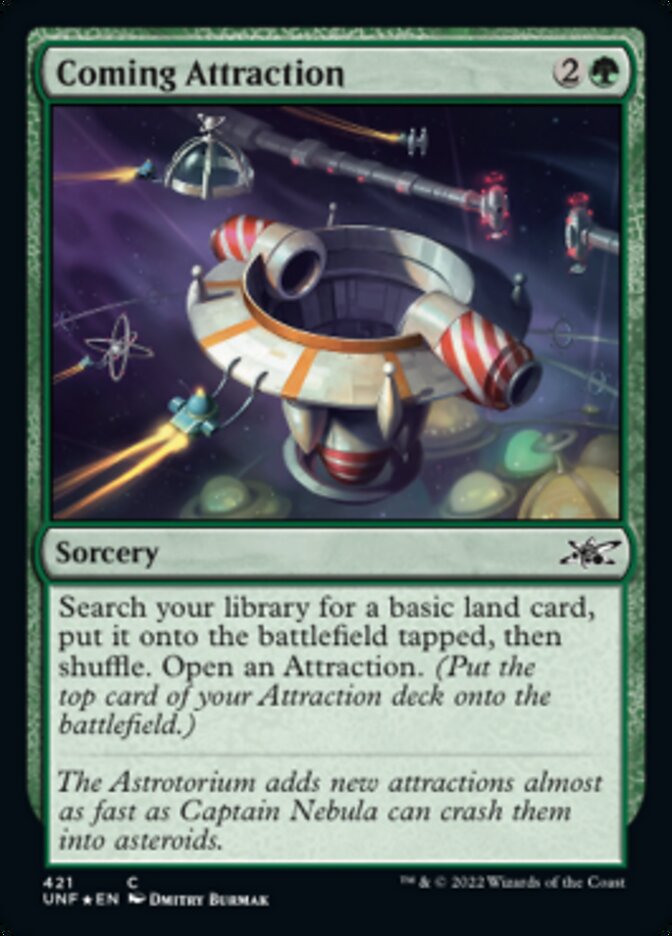 Coming Attraction (Galaxy Foil) [Unfinity] | Game Master's Emporium (The New GME)