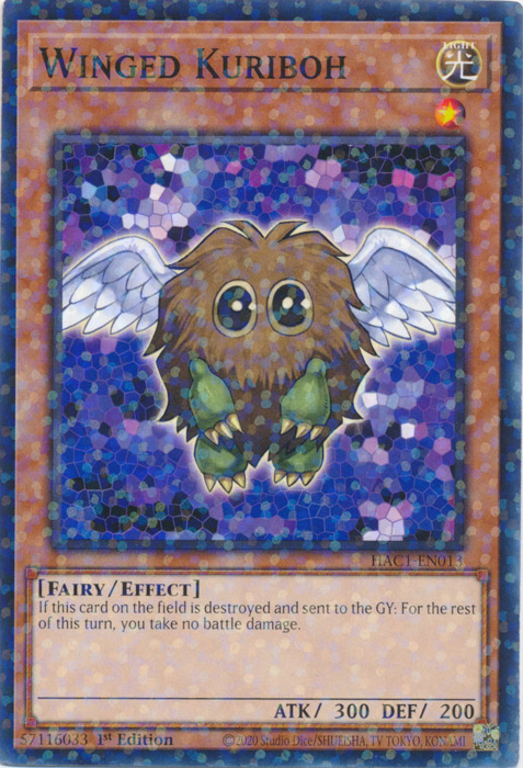 Winged Kuriboh (Duel Terminal) [HAC1-EN013] Common | Game Master's Emporium (The New GME)