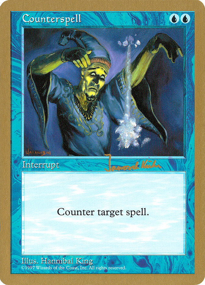 Counterspell (Janosch Kuhn) [World Championship Decks 1997] | Game Master's Emporium (The New GME)