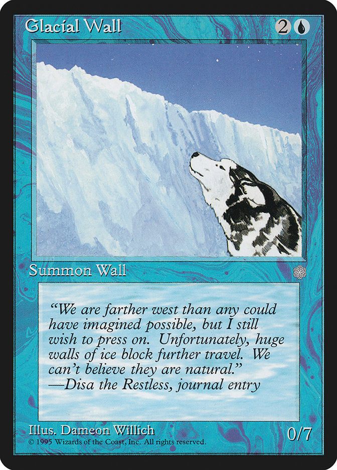 Glacial Wall [Ice Age] | Game Master's Emporium (The New GME)