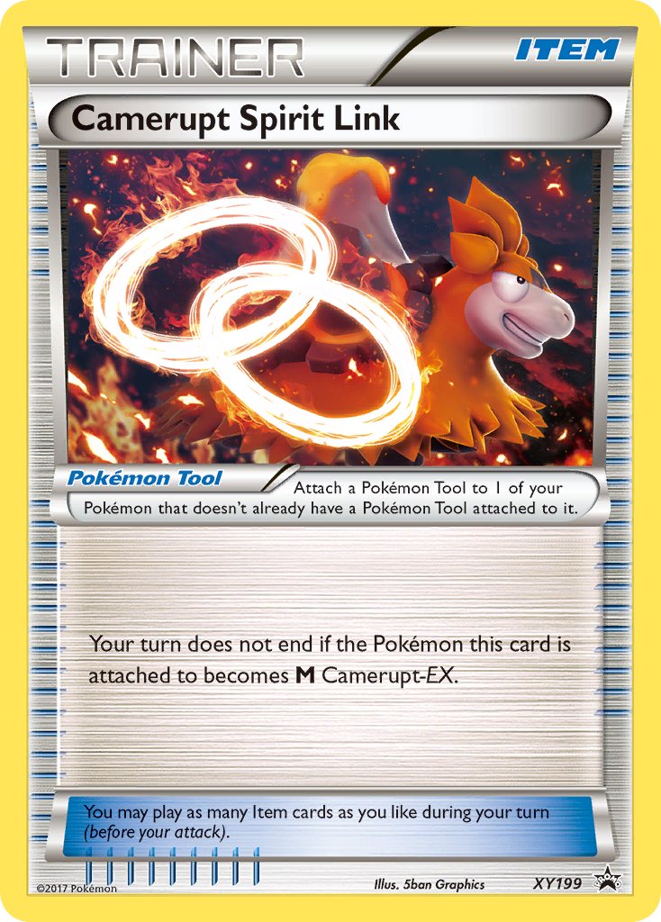Camerupt Spirit Link (XY199) [XY: Black Star Promos] | Game Master's Emporium (The New GME)