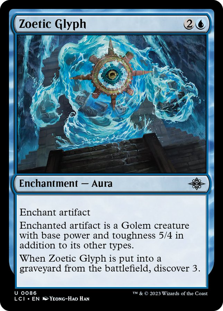 Zoetic Glyph [The Lost Caverns of Ixalan] | Game Master's Emporium (The New GME)