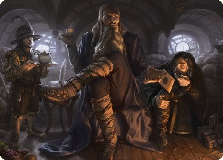 Sharkey, Tyrant of the Shire Art Card [The Lord of the Rings: Tales of Middle-earth Art Series] | Game Master's Emporium (The New GME)