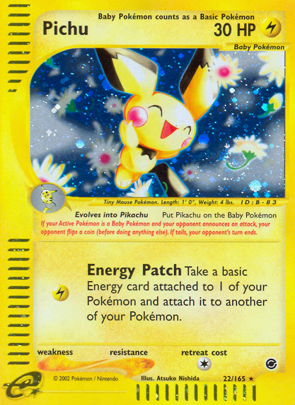 Pichu (22/165) [Expedition: Base Set] | Game Master's Emporium (The New GME)