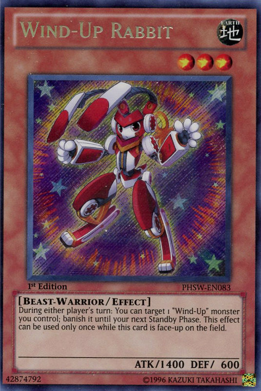 Wind-Up Rabbit [PHSW-EN083] Secret Rare | Game Master's Emporium (The New GME)