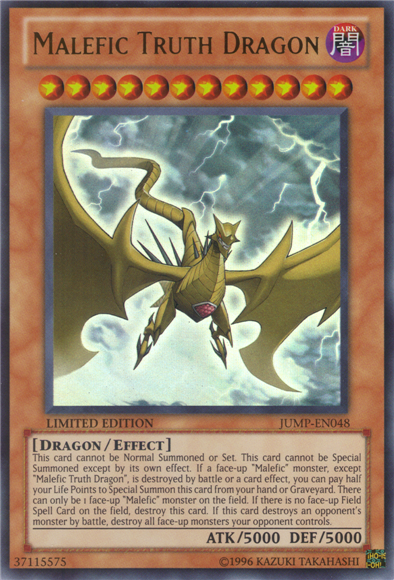 Malefic Truth Dragon [JUMP-EN048] Ultra Rare | Game Master's Emporium (The New GME)