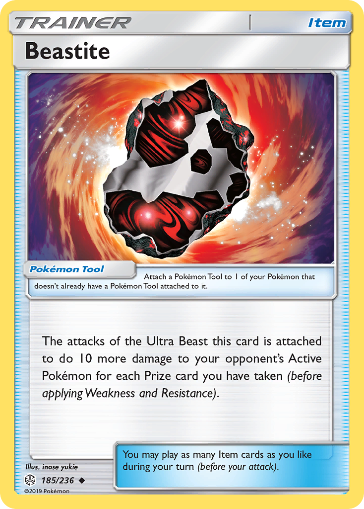 Beastite (185/236) [Sun & Moon: Cosmic Eclipse] | Game Master's Emporium (The New GME)