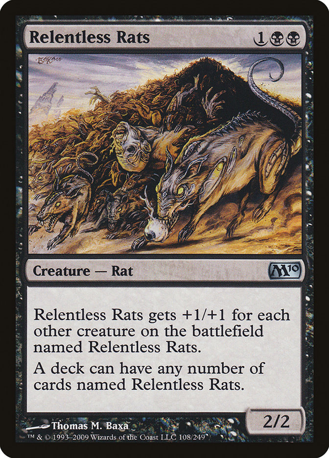 Relentless Rats [Magic 2010] | Game Master's Emporium (The New GME)