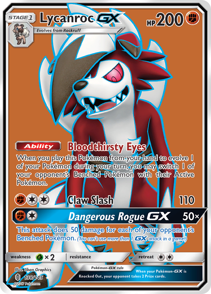 Lycanroc GX (138/145) [Sun & Moon: Guardians Rising] | Game Master's Emporium (The New GME)