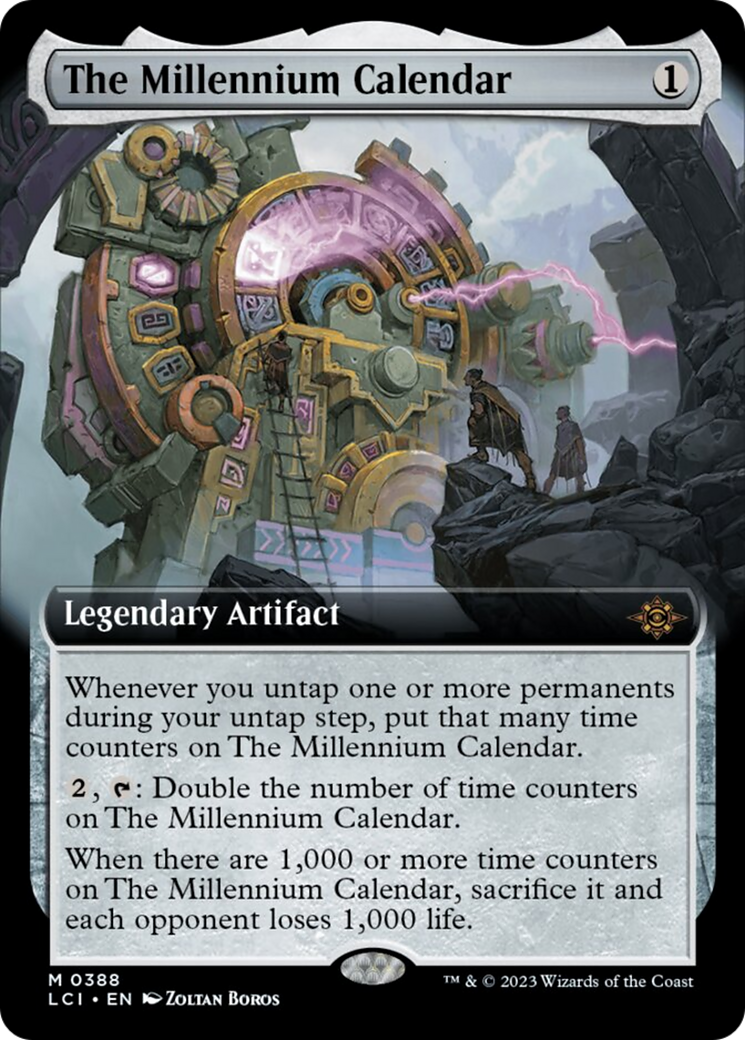 The Millennium Calendar (Extended Art) [The Lost Caverns of Ixalan] | Game Master's Emporium (The New GME)