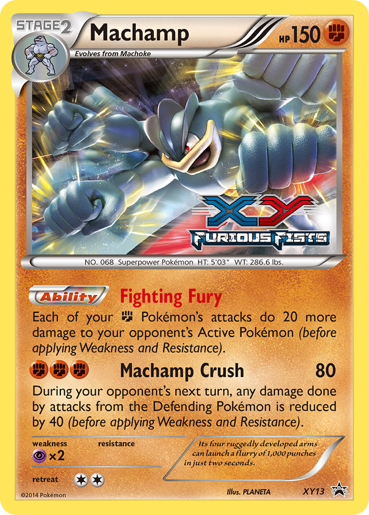 Machamp (XY13) [XY: Black Star Promos] | Game Master's Emporium (The New GME)