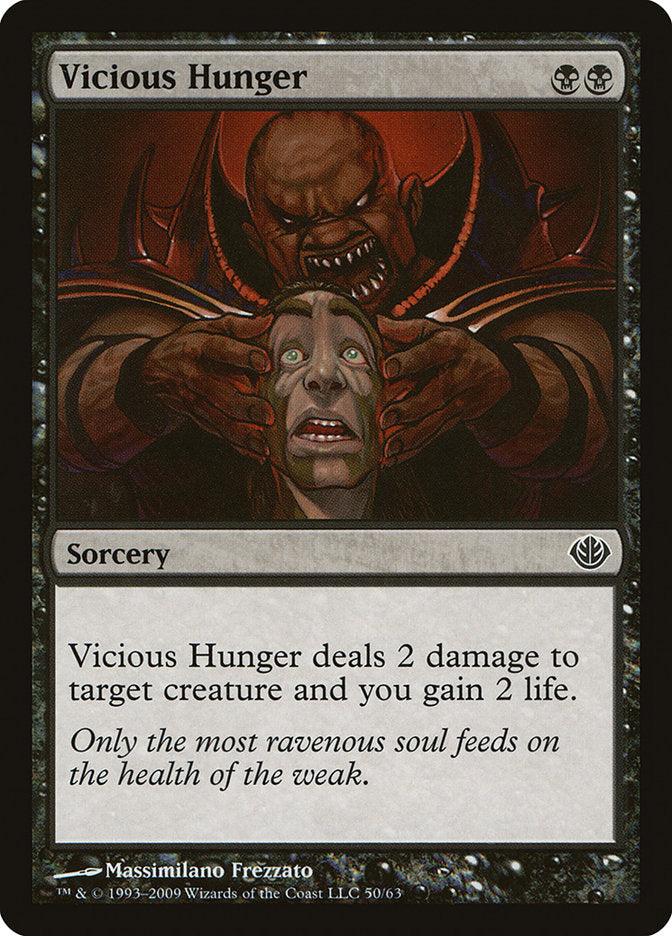 Vicious Hunger [Duel Decks: Garruk vs. Liliana] | Game Master's Emporium (The New GME)