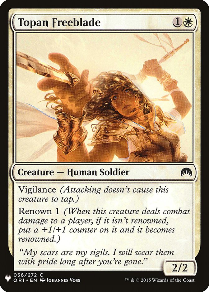 Topan Freeblade [Mystery Booster] | Game Master's Emporium (The New GME)
