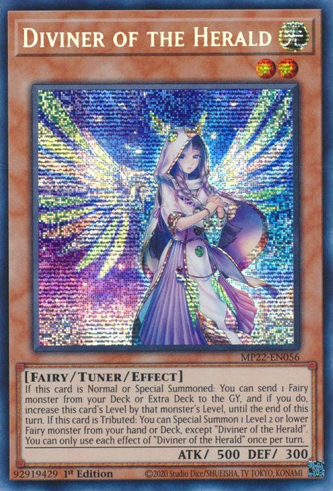 Diviner of the Herald [MP22-EN056] Prismatic Secret Rare | Game Master's Emporium (The New GME)