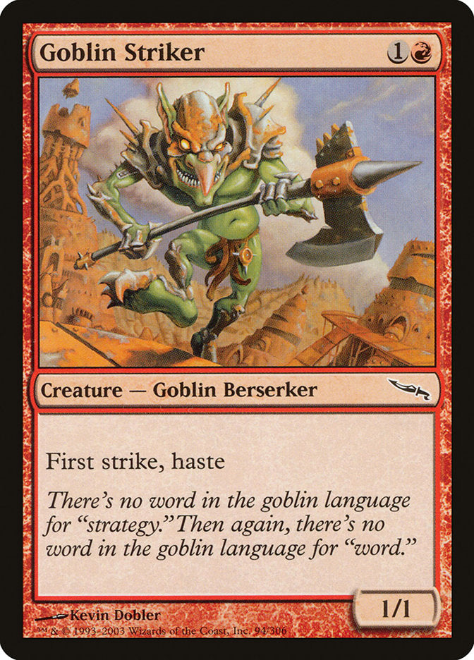 Goblin Striker [Mirrodin] | Game Master's Emporium (The New GME)