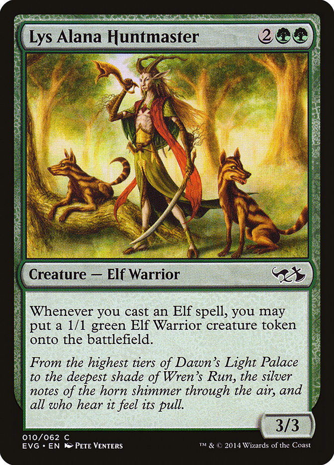 Lys Alana Huntmaster (Elves vs. Goblins) [Duel Decks Anthology] | Game Master's Emporium (The New GME)