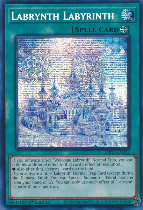 Labrynth Labyrinth [MP23-EN233] Prismatic Secret Rare | Game Master's Emporium (The New GME)