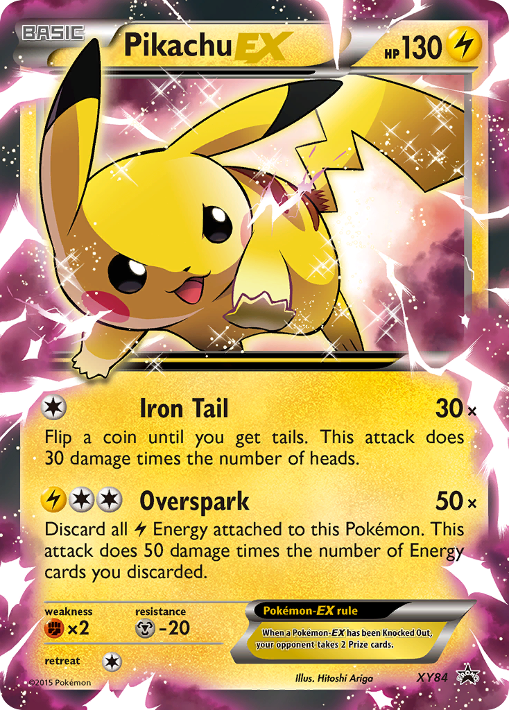 Pikachu EX (XY84) [XY: Black Star Promos] | Game Master's Emporium (The New GME)