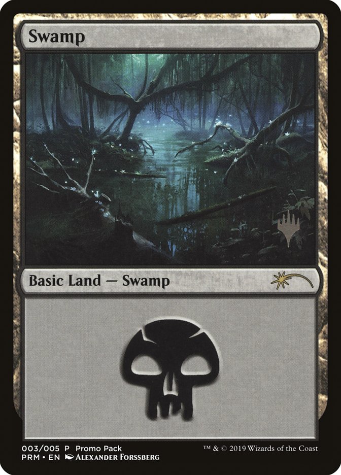 Swamp (3) [Core Set 2020 Promo Pack] | Game Master's Emporium (The New GME)